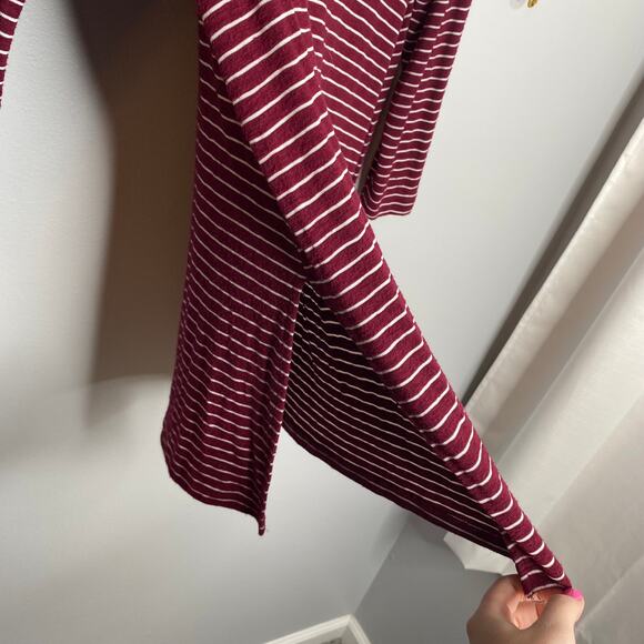 Red & White Striped Tunic Top LAST CALL - Picture 2 of 5